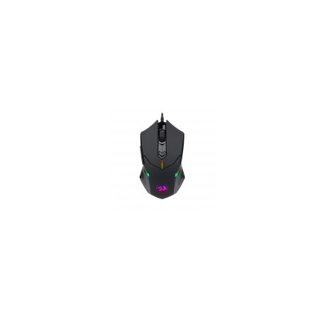 Mouse Gamer Ergonómico Redragon Óptico Centrophorus, Alámbrico, USB A, 7200DPI, Negro