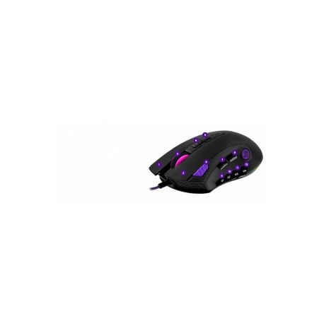 Mouse Gamer Ergonómico Óptico GLADIUS32000P, Alámbrico, USB, 3200DPI, Negro
