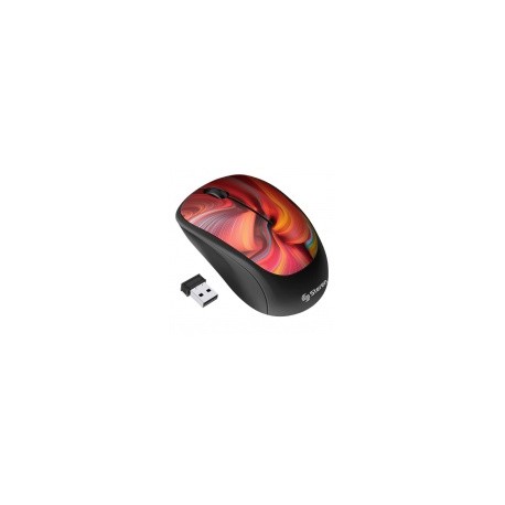 Mini Mouse Ergonómico Steren COM-5707, Inalámbrico, 1000DPI, Multicolor