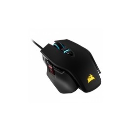 Mouse Gamer Ergonómico Corsair Óptico M65 RGB Elite, Alámbrico, USB, 18.000DPI, Negro