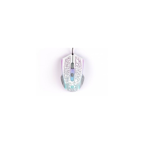 Mouse Gamer Naceb Óptico NA-592BL, Alámbrico, USB, 1200DPI, Blanco