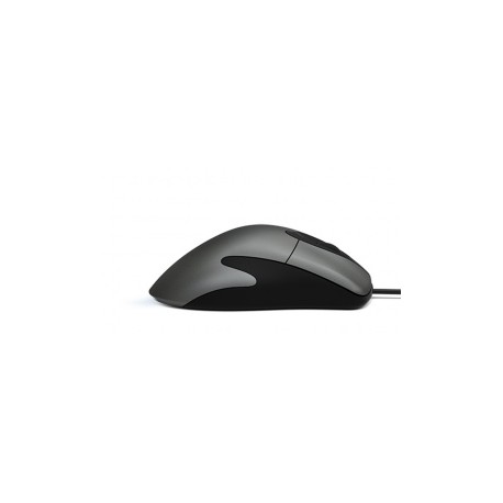 Mouse Ergonómico Microsoft Óptico Classic IntelliMouse, Alámbrico, USB, 3200DPI, Negro/Plata