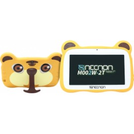 Tablet Necnon para Niños M002W-2T Tigre 7", 16GB, Android 10, Amarillo