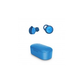 Energy Sistem Audífonos Intrauriculares Deportivos con Micrófono Sport 2, Inalámbrico, Bluetooth, Azul