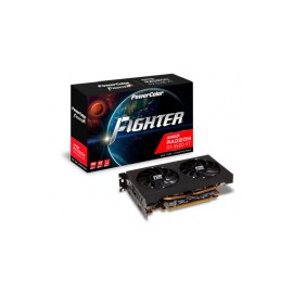 Tarjeta de Video PowerColor Fighter AMD Radeon AXRX 6500 XT 4GBD6-DH/OC, 4GB 64-bit GDDR6, PCI Express 4.0