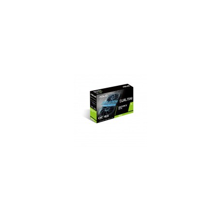 Tarjeta de Video ASUS NVIDIA Dual GeForce GTX 1650 OC MINI, 4GB 128-bit GDDR6, PCI Express 3.0