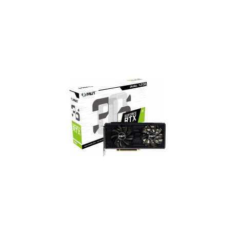 Tarjeta de Video Palit NVIDIA GeForce RTX 3060 DUAL, 12GB 192-bit GDDR6, PCI Express x16 4.0