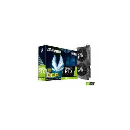 Tarjeta de Video Zotac NVIDIA GeForce RTX 3050 Twin Edge, 8GB 128-bit GDDR6, PCI Express x8 4.0