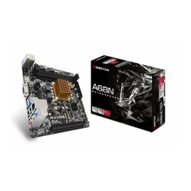 Tarjeta Madre Biostar mini ITX A68N-2100K, AMD E1-6010 Integrada, HDMI, 16GB DDR3 para AMD