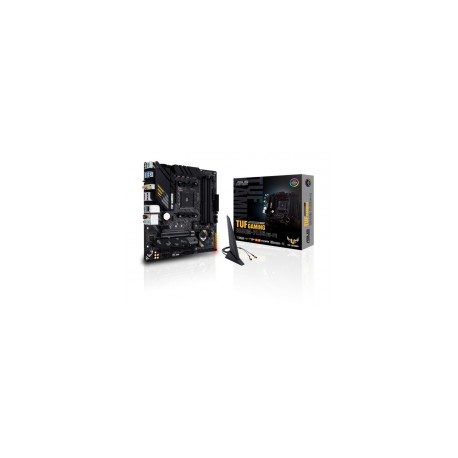 Tarjeta Madre ASUS Micro ATX B550M PLUS TUF Gaming WI-FI, S-AM4, AMD B550, HDMI, max. 128GB DDR4 para AMD — Requiere Actualizac