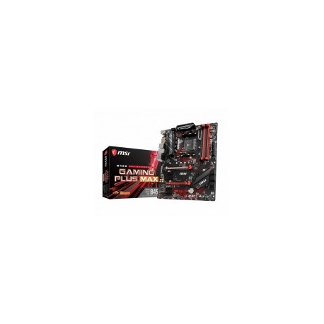 Tarjeta Madre MSI ATX B450 GAMING PLUS MAX, AMD B450, HDMI, 64GB DDR4 para AMD  ― Requiere Actualización de BIOS para Ryzen Ser