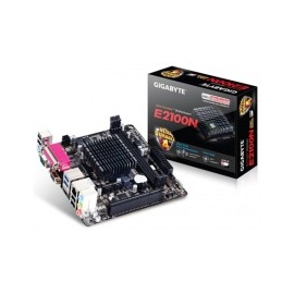 Tarjeta Madre Gigabyte mini ITX GA-E2100N, AMD E1-2100 Integrada, HDMI, 32GB DDR3 para AMD