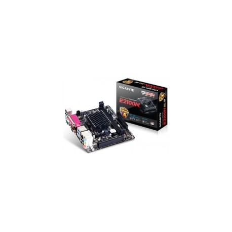 Tarjeta Madre Gigabyte mini ITX GA-E2100N, AMD E1-2100 Integrada, HDMI, 32GB DDR3 para AMD