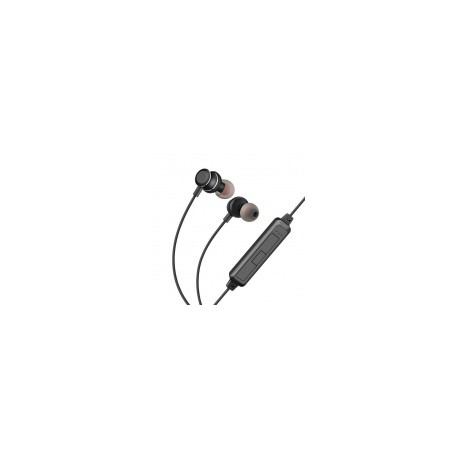 Steren Audífonos Intrauriculares con Micrófono AUD-7620, Inalámbrico, Bluetooth, Micro USB, Negro