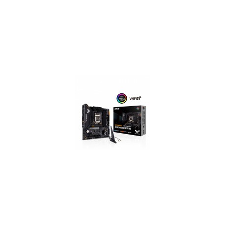 Tarjeta Madre ASUS microATX TUF GAMING B560M-PLUS WIFI, S-1200, Intel B560, HDMI, 128GB DDR4 para Intel