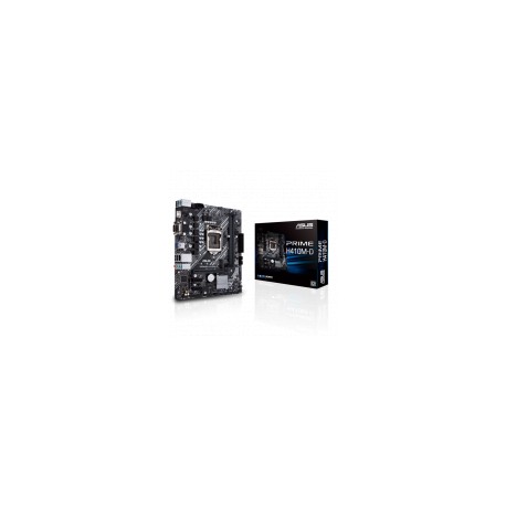 Tarjeta Madre ASUS Micro ATX PRIME H410M-D, S-1200, Intel H410, HDMI, 64GB DDR4 para Intel ― No es Compatible con Procesadores 