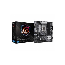 Tarjeta Madre ASRock Micro ATX Z690M PHANTOM GAMING 4, S-1700, Intel Z690, HDMI, 128GB DDR4 para Intel