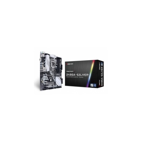 Tarjeta Madre Biostar ATX Z490A-SILVER, S-1200, Intel Z490, HDMI, 64GB DDR4 para Intel ― No es Compatible con Procesadores Inte