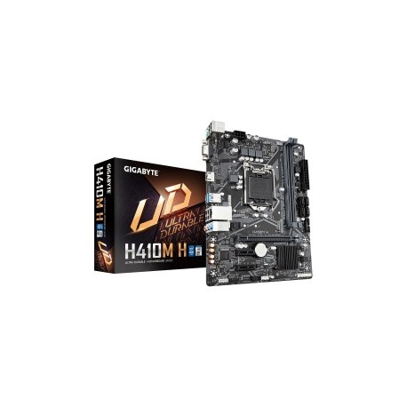 Tarjeta Madre Gigabyte Micro ATX H410M H (REV. 1.0), S-1200, Intel H410 Express, HDMI, 64GB DDR4 para Intel ― No es Compatible 