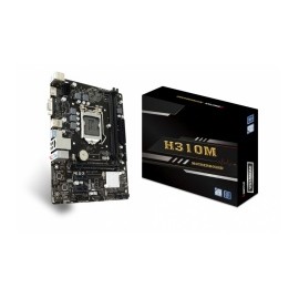 Tarjeta Madre Biostar Micro ATX H310MHP, S-1151, Intel H310, HDMI, 32GB DDR4 para Intel ― Compatibles solo con 8va y/o  9va Gen