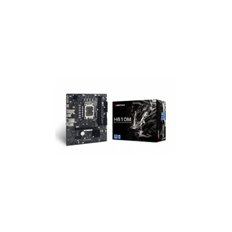 Tarjeta Madre Biostar Micro ATX H610MH, S-1700, Intel H610, HDMI, 64GB DDR4 para Intel