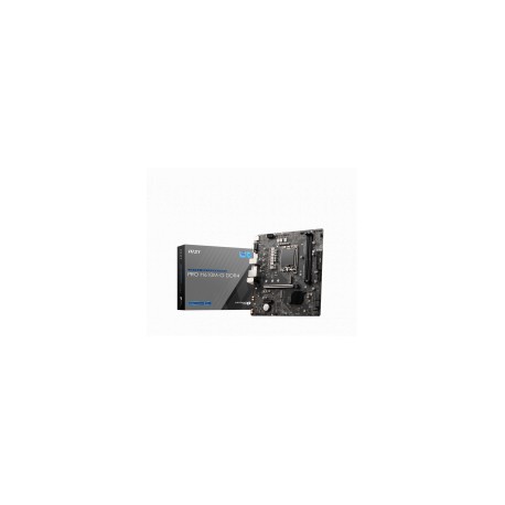 Tarjeta Madre MSI Micro-ATX PRO H610M-G DDR4, S-1700, Intel H610, HDMI, 64GB DDR4 para Intel