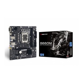 Tarjeta Madre Biostar Micro ATX B660MX-E, S-1700, Intel B660, HDMI, 64GB DDR4 para Intel