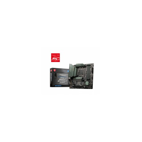 Tarjeta Madre MSI Micro-ATX MAG B660M BAZOOKA DDR4, S-1700, Intel B660, HDMI, 128GB DDR4 para Intel