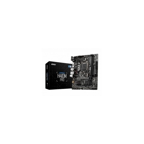 Tarjeta Madre MSI Micro-ATX H410M PRO, S-1200, Intel H410, HDMI, 64GB DDR4 para Intel ― No es Compatible con Procesadores Intel