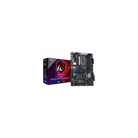 Tarjeta Madre ASRock ATX H570 Phantom Gaming 4, S-1200, Intel H570, HDMI, 128GB DDR4 para Intel