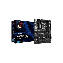 Tarjeta Madre ASRock ATX H670 PG Riptide, S-1700, Intel H670, HDMI, 128GB DDR4 para Intel