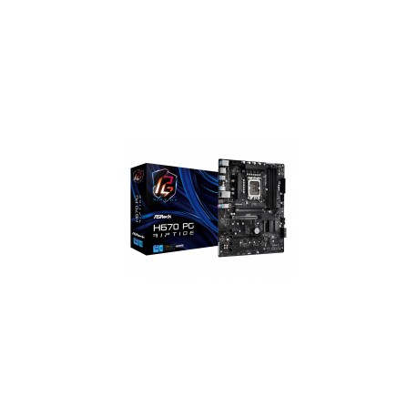Tarjeta Madre ASRock ATX H670 PG Riptide, S-1700, Intel H670, HDMI, 128GB DDR4 para Intel