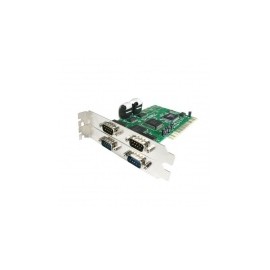 StarTech.com Tarjeta PCI PCI4S550N, Alámbrico, con 4 Puertos RS232