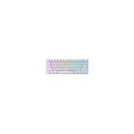 Teclado Gamer Redragon Dragonborn K630 RGB, Teclado Mecánico, Switch Redragon Brown, Alámbrico, Blanco (Inglés)