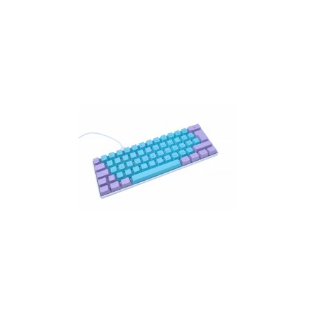 Teclado Gamer Ocelot Gaming Candy Blue 60 RGB, Teclado Mecánico, Switch Blue, Alámbrico, Azul/Morado (Inglés)