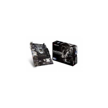 Tarjeta Madre Biostar Micro ATX H410MH, S-1200, Intel H410, HDMI, 64GB DDR4 para Intel ― No es Compatible con Procesadores Inte