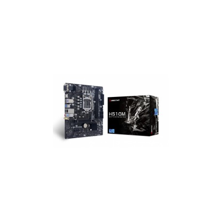 Tarjeta Madre Biostar ATX H510MX/E 2.0, S-1200, Intel H510, HDMI, 64GB DDR4 para Intel