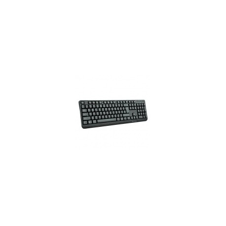 Teclado Vorago Multimedia KB-102, Alámbrico, USB, Negro (Español)