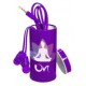 Steren Audífonos Intrauriculares con Micrófono AUD-067, Alámbrico, 1.20 Metros, 3.5mm, Morado