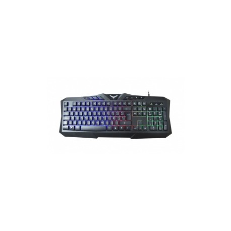 Teclado Gamer Naceb NA-0912 RGB, Alámbrico, Negro (Español)