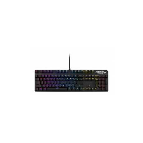 Teclado Gamer ASUS TUF Gaming K3 RGB, Teclado Mecánico, N-Key Rollover Linear, Alámbrico, Gris (Inglés)