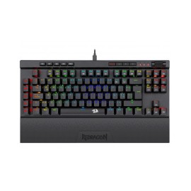 Teclado Gamer Redragon Magic-Wand Pro RGB, Teclado Mecánico, Switch Redragon Red, Alámbrico, Negro (Español)