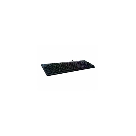 Teclado Gamer Logitech LightSync G815 RGB, Teclado Mecánico, GL Táctil, Alámbrico, Negro (Inglés)