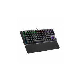 Teclado Gamer Cooler Master CK530 V2 RGB, Teclado Mecánico, Switch de Cherry Red, Alámbrico, Negro (Inglés)