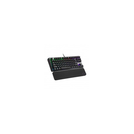 Teclado Gamer Cooler Master CK530 V2 RGB, Teclado Mecánico, Switch de Cherry Red, Alámbrico, Negro (Inglés)