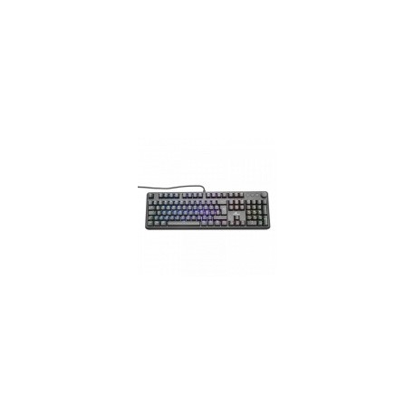 Teclado Gamer Yeyian Asward Series 3000 RGB, Teclado Mecánico, Switch Red, Alámbrico, Negro (Español)