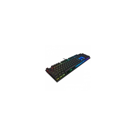 Teclado Gamer Corsair K60 RGB Pro, Teclado Mecánico, Cherry Viola, Alámbrico, USB (Español)