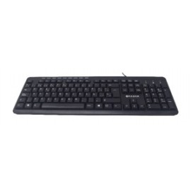 Teclado Naceb NA-0109, Alámbrico, USB, Negro (Español)