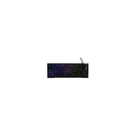 Teclado Gamer Vorago Start the Game KB-506 RGB, Alámbrico, Negro (Español)