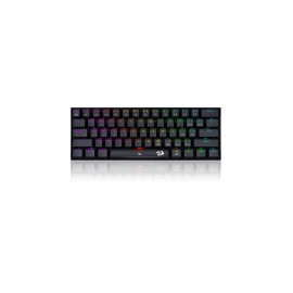 Teclado Gamer Redragon K630 RGB 60%, Teclado Mecánico, Switch Redragon Red, Alámbrico, Negro (Inglés)